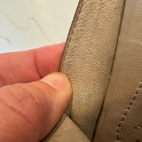 Donald Pliner Faye Light Bronze Distressed Metallic Bit Slide Mule / 7.5 - Picture 10 of 12